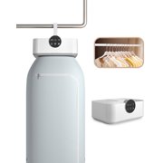 SIMATE Portable Clothes Dryer, Mini Dryer for Light Clothes, Compact Drying Machine for Apartment, Dorm, RV, 500W, 2 Temperature, Timer Function