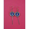 thumbnail image 3 of Officially Licensed Military Charm Earrings, A Proud Symbol of Service and Sacrifice, Stainless Steel, Great Gift, 3 of 11