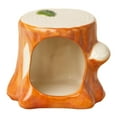 thumbnail image 4 of Ceramic Hamster House, hábitat de hámster, al aire libre, verano, hámster cabaña cueva de animales pequeños para ratas ratón chinchilla ardilla hurón M, 4 of 8