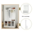 thumbnail image 4 of MONSLIPA Hall Tree Storage Bench, Coat Rack with Hook & Cube for Entryway, Mudroom, 67.1"H, 4 of 10