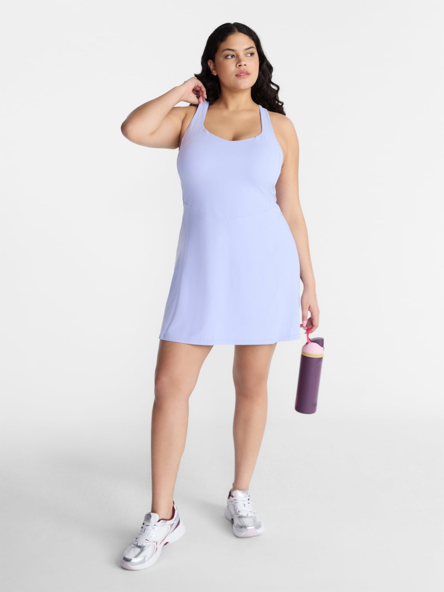 Avia Women's SoftSculpt Mini Dress, Sizes XS-XXXL