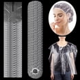 thumbnail image 4 of 100PCS Hair Salon Cape Disposable Waterproof Barber Cape with 100PCS Bath Cap, 4 of 10