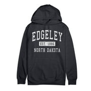Edgeley North Dakota Classic Established Premium Cotton Hoodie