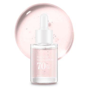 Peach 70% Niacinamide Serum - Peach Facial Serum for Glass Skin, Facial Serum for Oily Skin