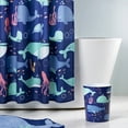 thumbnail image 2 of Allure Home Creation Whales Plastic Wastebasket Compact Size 1.50 Gallons, 2 of 3