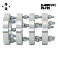thumbnail image 2 of 4QTY 1" Inch 5x4.5 to 5x100 Wheel Spacers Adapters 5x114.3 to 5x100, 2 of 3