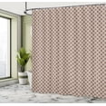 thumbnail image 4 of Ambesonne Shabby Flora Shower Curtain, Flower Motifs Retro, 69"Wx84"L, Umber, 4 of 4