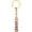 gold, variant on vlrwzc Mini Barber Shop Pole Keychain Hair Dresser Tools Scissors Comb Hair Dryer Shaver Key Ring Holder for Car Pendant Bag Decor Accessory