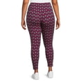 thumbnail image 3 of Terra & Sky Women's Plus Size Leggings, 2-Pack, Sizes 0X-5X, 3 of 5