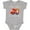 AC-Heather Grey, variant on Future Fire Chief in Training Boys or Girls Baby Bodysuit