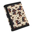 thumbnail image 2 of FUIALDOLG Dachshund Print Trifold Card Wallet, Polyester Waterproof Kids Money Organizer for Travel and Outdoor Daily Use, 2 of 6