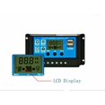 thumbnail image 4 of Controlador de carga de panel solar de 12V/24V 20A Pantalla LCD Puerto USB PWM JAMW Sencillez, 4 of 4