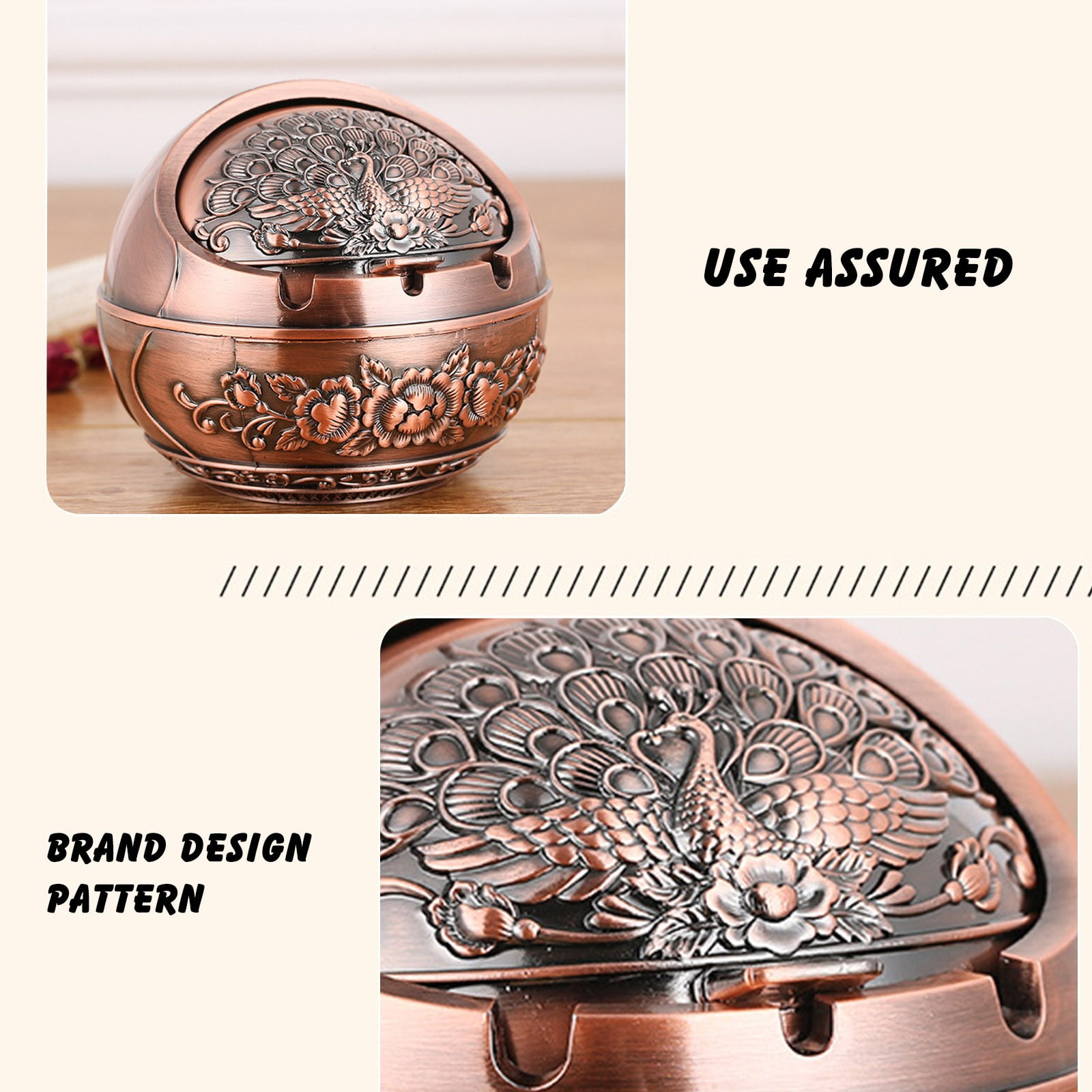 Vintage ashtray　瑪瑙 Vintage Amber Glass Murano Ashtray Mandruzzato Design Colorful