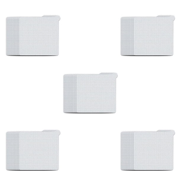 Inteprter Desagüe para el suelo de la ducha, 12 piezas, recogedor de pelo, cubierta para bañera, colador de baño adhesivo, accesorios para el Type2 NO2