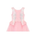 thumbnail image 4 of Flower Girls Dress Pink Lace Wedding Party Birthday 6 Years, 4 of 6
