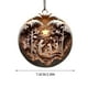 thumbnail image 3 of Adorno Colgante de Corona Navideña Xiying para Árbol y Chimenea., 3 of 3