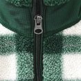 thumbnail image 6 of QQAMB Girls Boys Fleece Jacket Sherpa Fall Winter Full Zip Fuzzy Coat Outwear with Pockets, 6 of 8
