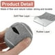 thumbnail image 3 of Uxcell 4 Pcs Pelotas de Tenis Precutadas para Andadores Accesorios de Deslizamiento Universales Gris, 3 of 6