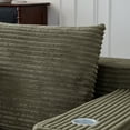 thumbnail image 6 of Modular Cloud Couch Sectional Sofa: Deep Seat Corduroy Furniture for Home Office & Small Spaces - No Assembly Required with Cup Holders & Multiple Pillows for Entrepreneurs & Remote Workers, 6 of 9