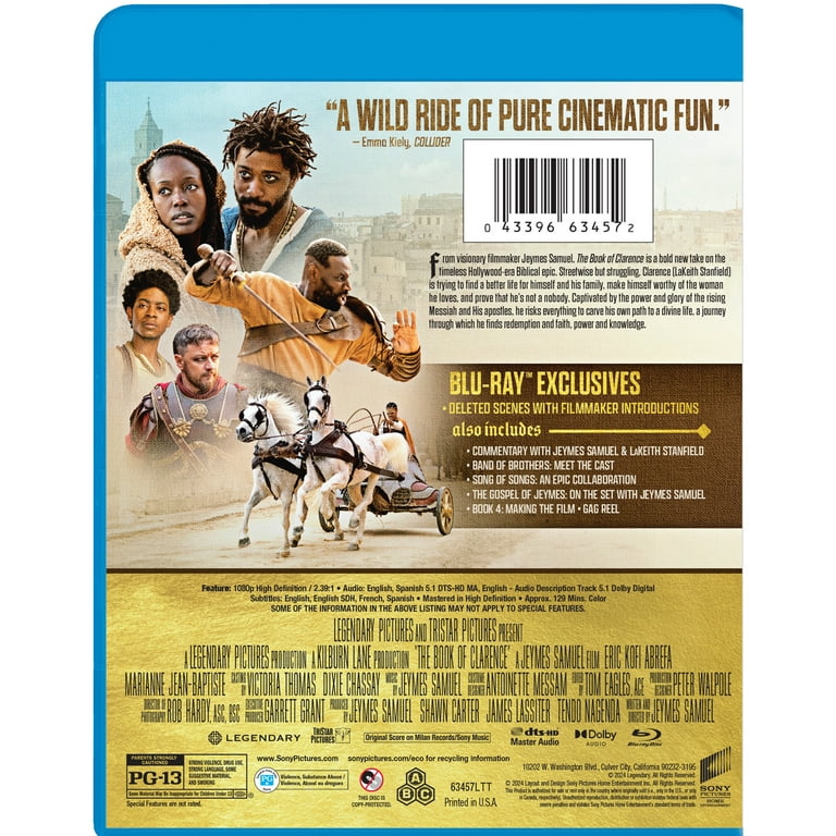 Book of Clarence (Blu-Ray Sony Pictures) - Walmart.com