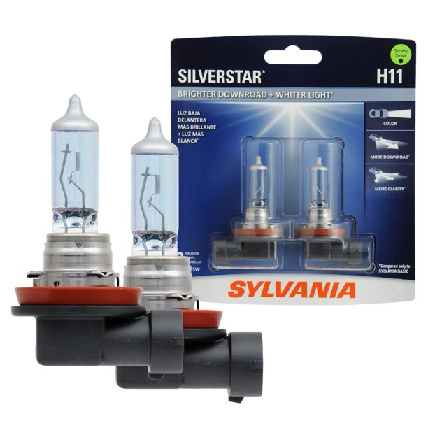 Bombilla halógena para faros delanteros SYLVANIA H11 SilverStar (2 bombillas)