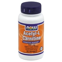 NOW Foods Acetyl-L- Carnitine, 50 Veg Capsules (500 mg per Capsule)