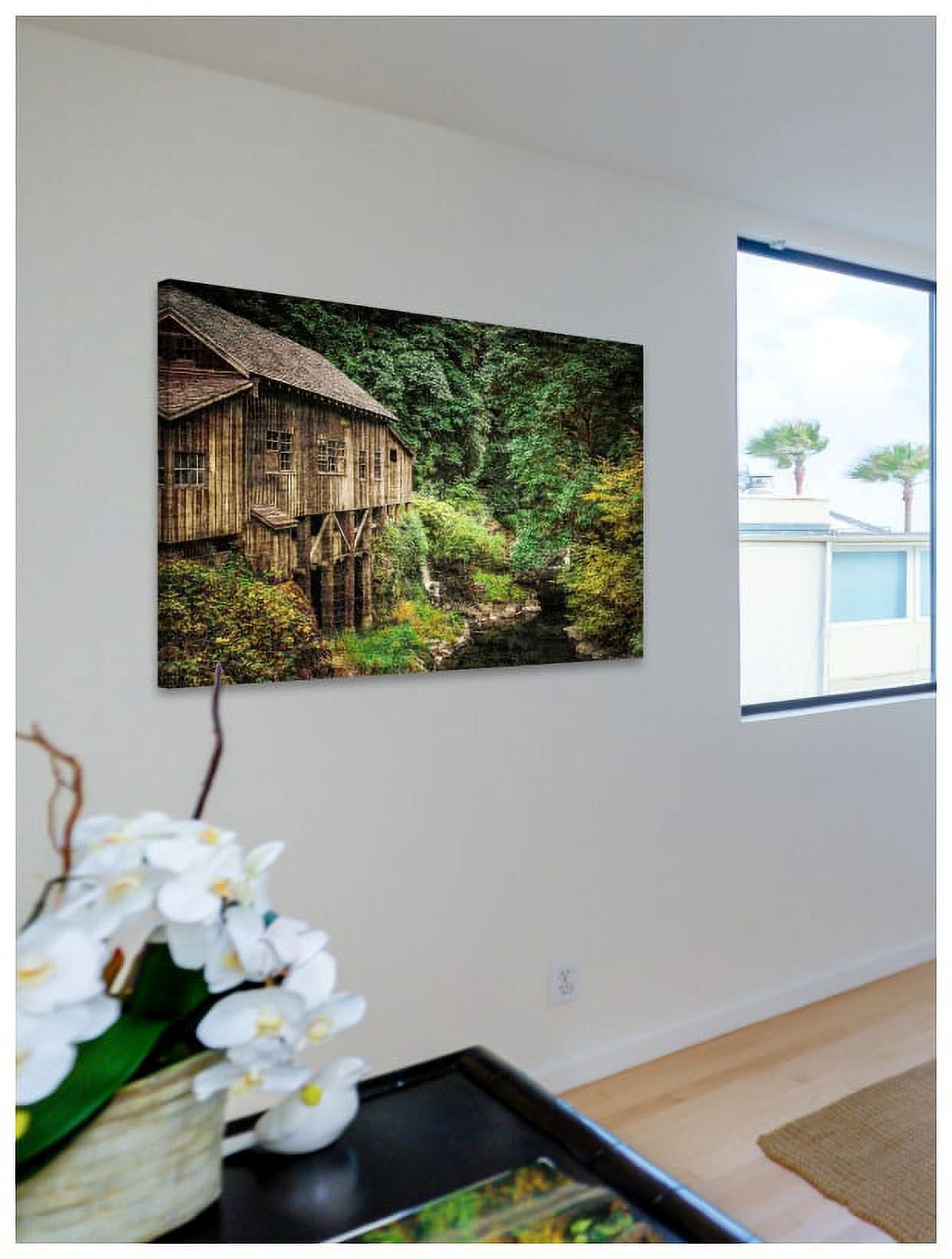 Marmont Hill "Cedar Creek Grist Mill" Painting Print on Canvas