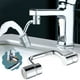 thumbnail image 1 of Extensor de Grifo Giratorio 360° Plegable de Acero Inoxidable | Modo Doble Spray y Corriente | Ajuste Universal para Fregadero de Cocina y Baño | A prueba de Óxido, Fácil Instalación | Compatible, 1 of 9