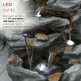 thumbnail image 6 of Alpine Corporation 8-Tier Rock Water Fall Fountain, 50 Inch Tall, 6 of 12