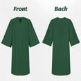 thumbnail image 3 of Conairie Unisex Graduation Cap and Gown Set with Tassel for College High School Honor Cord Graduation Outfits Green 57, 3 of 4