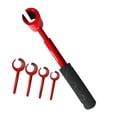 thumbnail image 2 of Llave de ajuste de espacios entre bisagras, herramienta de ajuste de bisagras de puertas, herramientas manuales, llave ajustable portátil para, 2 of 8
