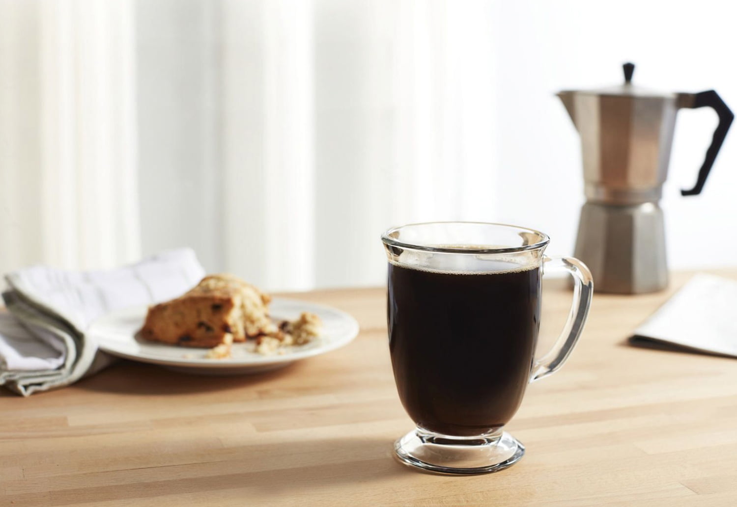  Keyloland Coffee Mug, 8oz Espresso Cups, Borosilicate Glass  Coffee Mugs, Double Wall Glass Coffee Mugs, Elegant Clear Coffee Mug,  Insulated Glass Cups For Coffee, Tea (8oz-4pack) : Home & Kitchen