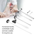 thumbnail image 1 of Neurological Hammers Set, 5pcs MuscleDiagnostic Hammer Kit with Humanized Handle & Needle Design, Durable Zinc Alloy Material for Accurate Testing, 1 of 7