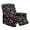Bat Spider Web Mushroom Moon Star Black, variant on SCRAWLGOD American Flag Palm Tree Recliner Slipcovers 4-Pieces Lazyboy Recliner Cover Recliner Couch Covers Reclining Chair Covers with Storage Pocket Furniture Protector for Living Room