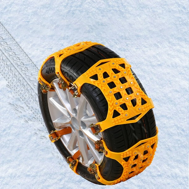 Car Truck Snow Mud Antiskid Tyre Tire Chain TPU Beef Tendon Wheel Strap Belt