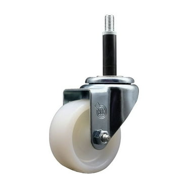 3 Inch Nylon Wheel Swivel 3/4 Inch Expanding Stem Caster SCC