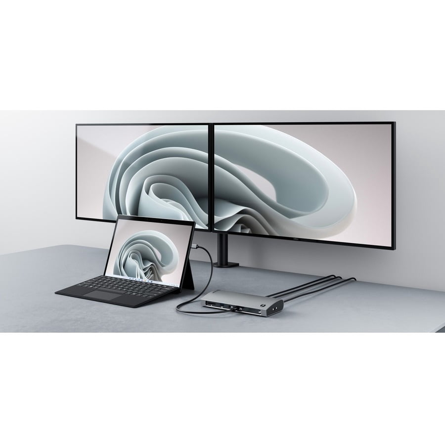 Alogic Thunderbolt 4 docking station with ultra-fast data transfer, 100W power delivery, and support for dual 8K or triple 4K displays