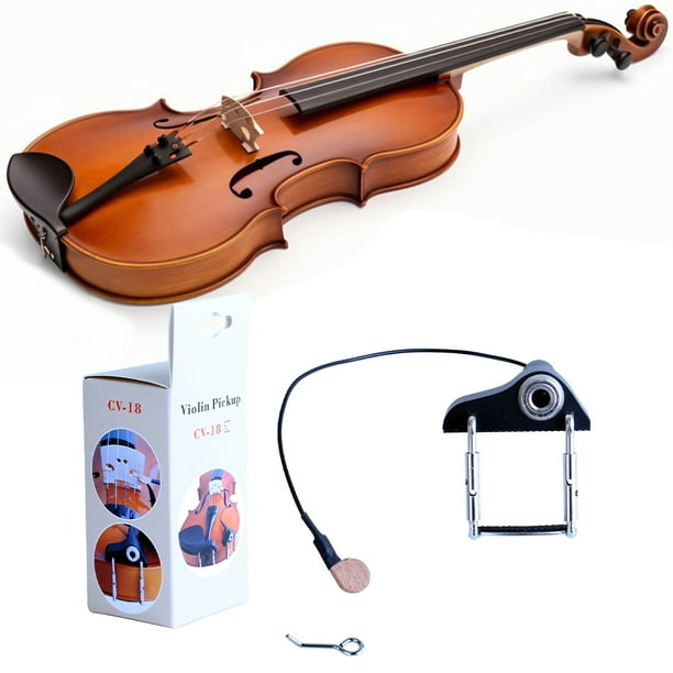 Amplificador violín electroacústico CV-18 pastilla violín mediana EQ pastilla violín
