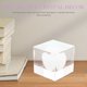 thumbnail image 3 of Cloud de corazón Cubo de cristal en aromátano Clear Cubic Crystal Desktop Decor transparente, 3 of 4