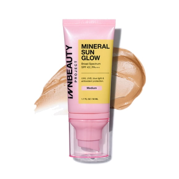 Protector solar mineral Innbeauty Project Mineral Sun Glow SPF 43 50 mL