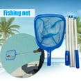 thumbnail image 2 of Swimming Pool Skimmer Net Telescopic Swimming Pool Net Leaf Skimmer Detachable Durable Multifunctional Debris Tools Accessories Fishing Barrel Rod, 2 of 6