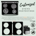 Premium Plus Custom Cut Stove Protector Liners for Maytag Electric