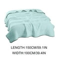 thumbnail image 2 of Summer Cooler Quilt Blanket,Cooling Blankets for Hot Sleepers,Water Washed Conditioning Quilt Summer Cool Quilt Summer Thin Quilt Quilt Core Machine Washable Summer Solid Color, 2 of 8