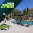 thumbnail image 2 of GoSports 10 ft x 7 ft PRO Golf Practice Hitting Net - Personal Driving Range for Indoor or Outdoor Practice, 2 of 6