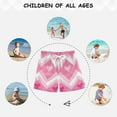 thumbnail image 6 of FORMRS Boys Swim Trunks Quick Dry Mesh Liner Boardshorts Sizes XS-XL, Heart Geometric, 6 of 7