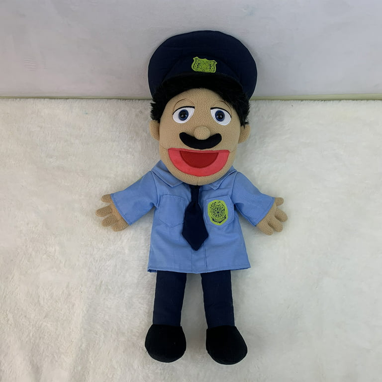 GIOSBR Jeffy puppet soft plush toy, Jeffy puppet plush toy doll, play house  hand puppet, naughty funny puppet toy with working mouth, for birthday  Christmas Halloween party teaching preschool : : Toys