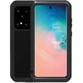 thumbnail image 1 of Samsung Note 20 Ultra Military Metal Silicone Case Full Body Rugged Drop Protection Cover Heavy Duty Hybrid Shockproof Armor Tough Case for Note 20 Ultra Without Screen Protector (Black), 1 of 7