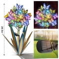 thumbnail image 2 of Luces solares con forma de mariposa de agave de metal Homight para escultura de jardín, 3 unidades, 2 of 7