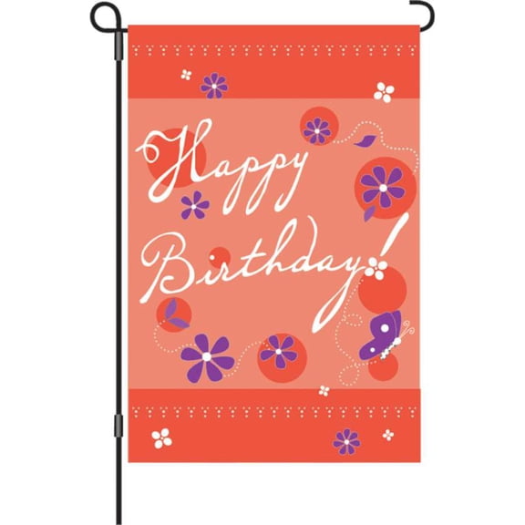Premier Garden Size Flag - Birthday Blast