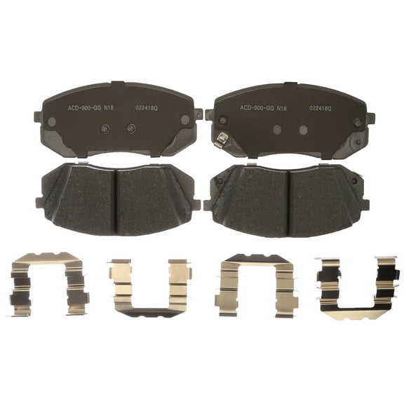 ACDelco Disc Brake Pad Set Fits select: 2015 ,2019 HYUNDAI SONATA